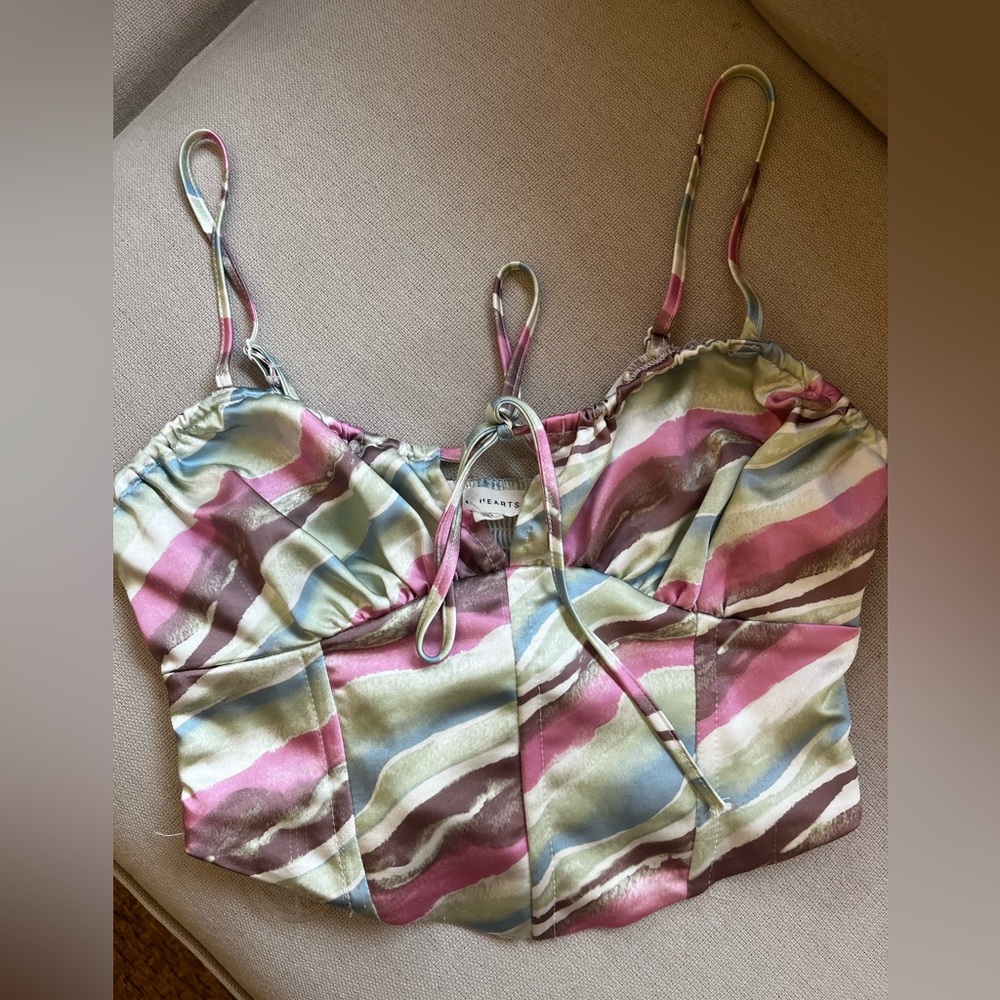 Pacsun LA Hearts Corset Top Size XS